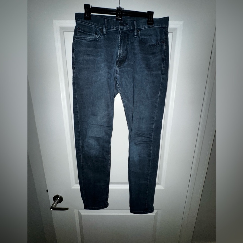 Old Navy Men's Dark Blue Relaxed Slim Taper Jeans